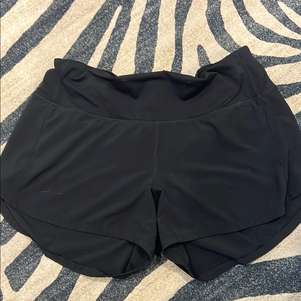 Women's Black Lulu speed ups